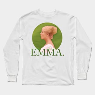EMMA. (2020) Green Circular Poster Long Sleeve T-Shirt